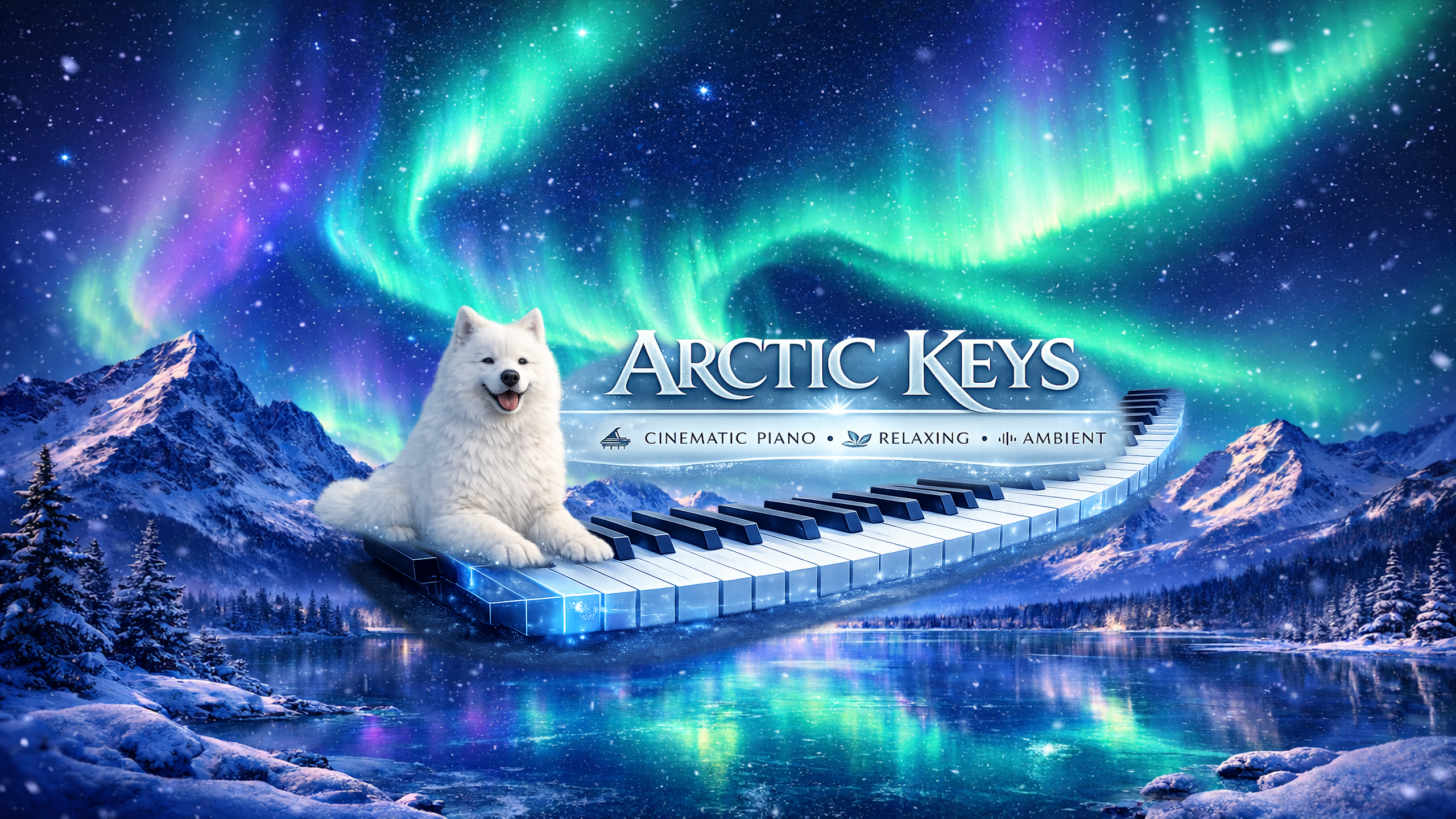 Arctic Keys cinematic piano music inspired by magical worlds