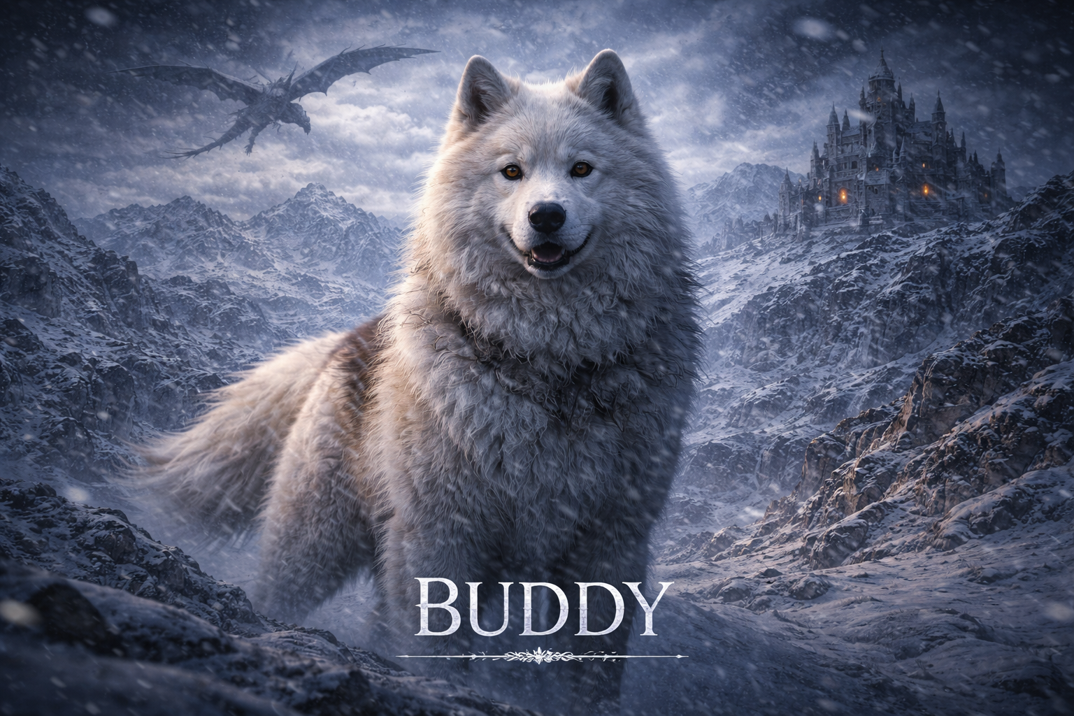 Buddy character from the Echoes of Frozen Thrones fantasy world