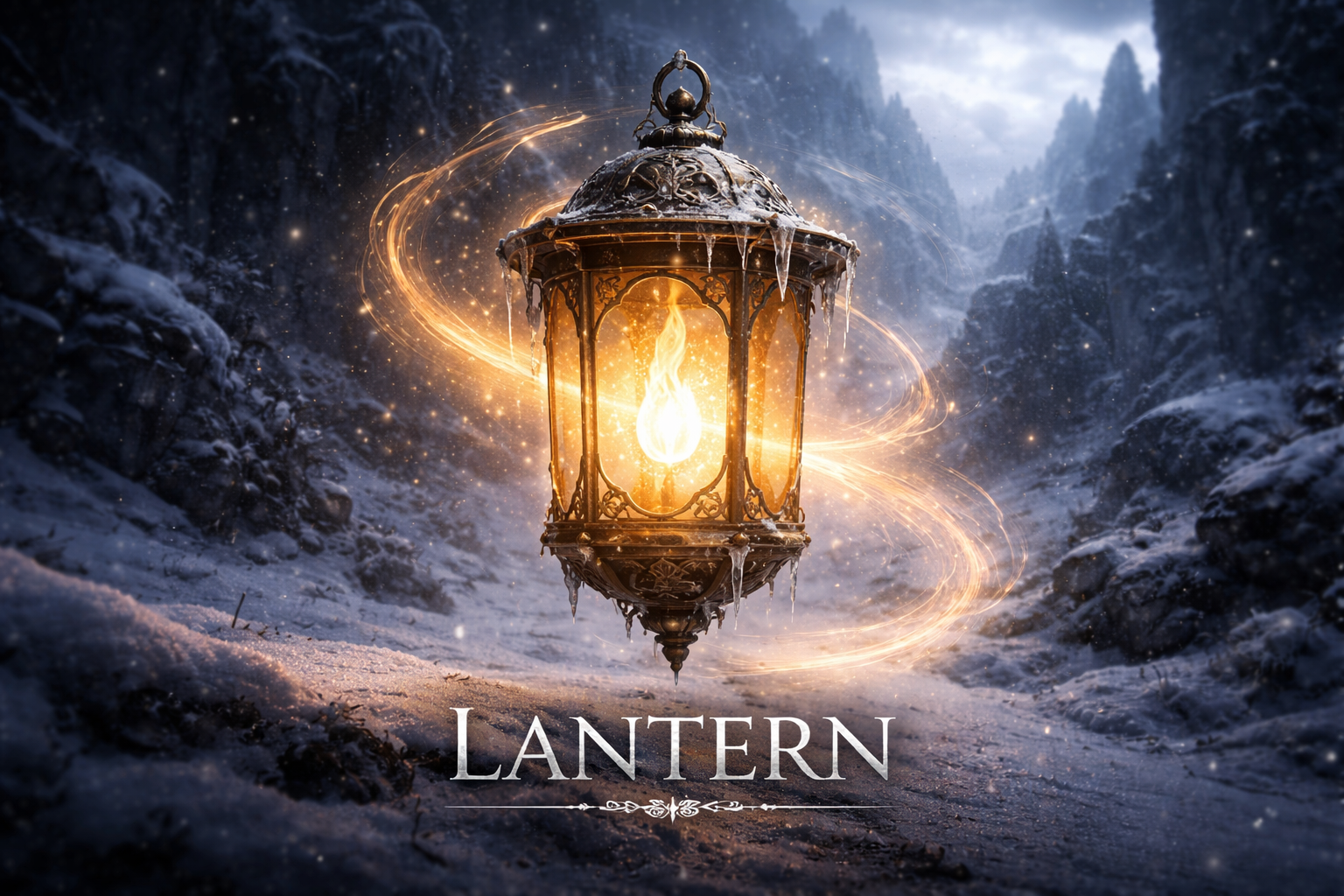 Lantern character from the Echoes of Frozen Thrones fantasy world