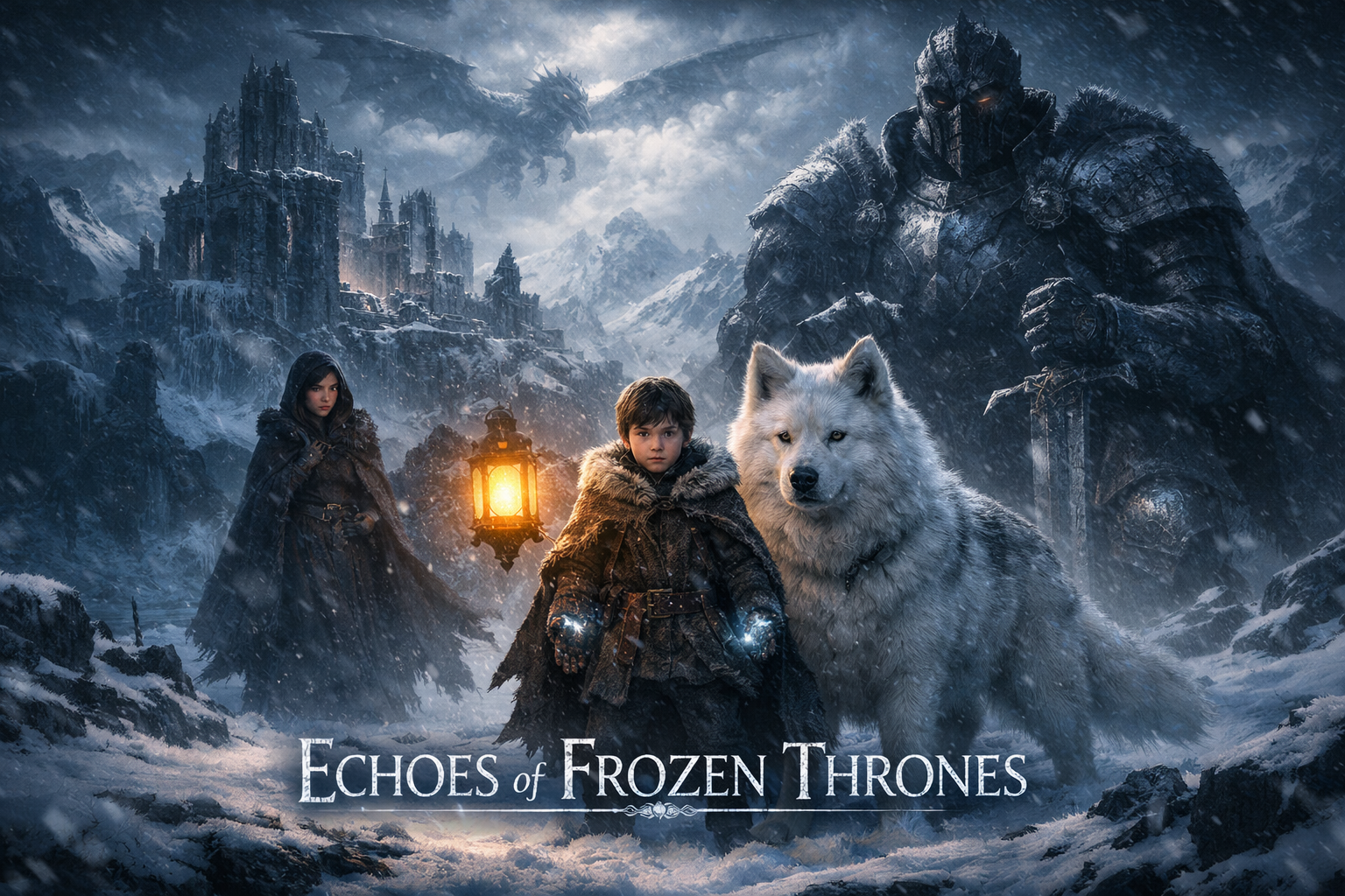 Echoes of Frozen Thrones cinematic piano album by Arctic Keys