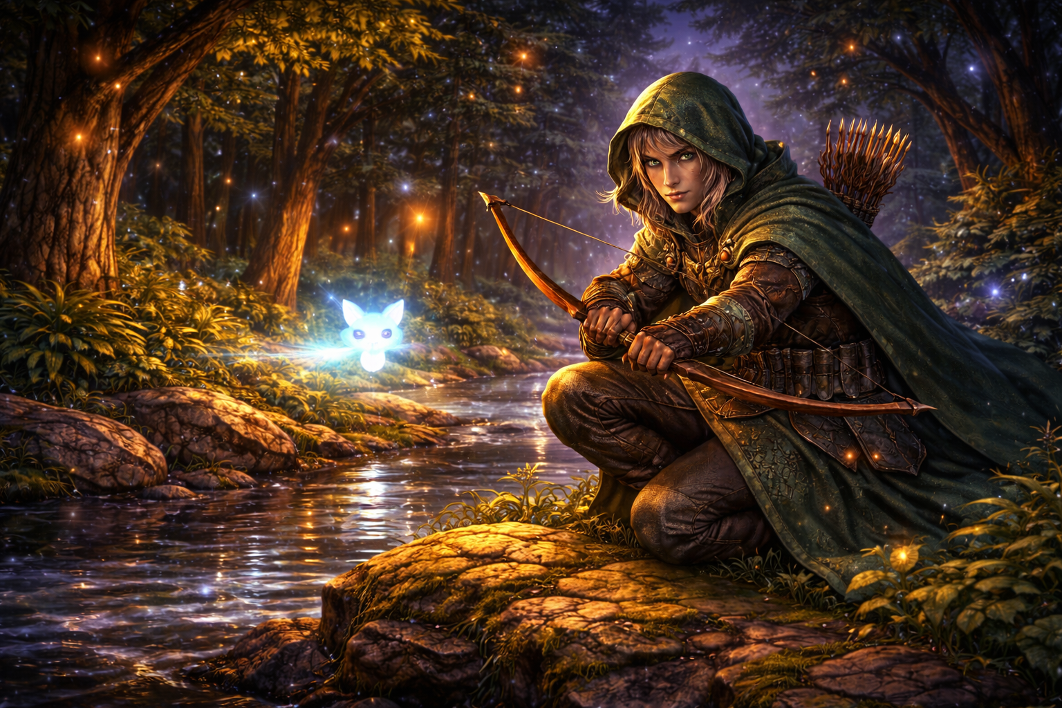 Sylven character from the Starlight Adventure fantasy world