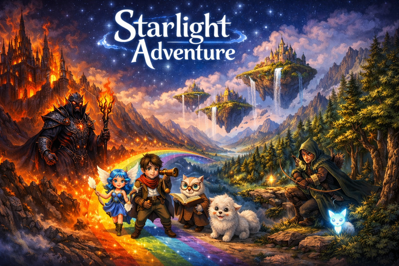 Starlight Adventure cinematic piano album by Arctic Keys